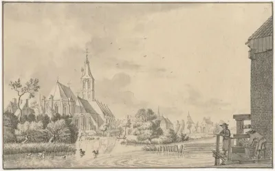 Gezicht bij Goch, aan de Niers