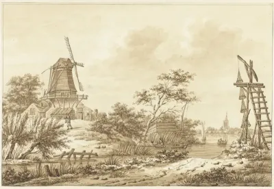 Gezicht bij Zaltbommel