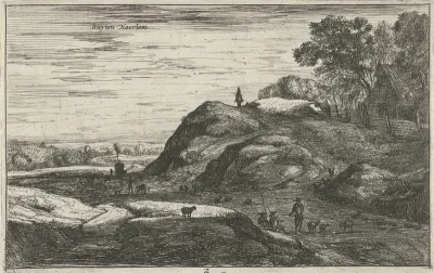Gezicht buiten Haarlem