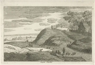 Gezicht buiten Haarlem