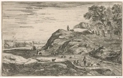 Gezicht buiten Haarlem