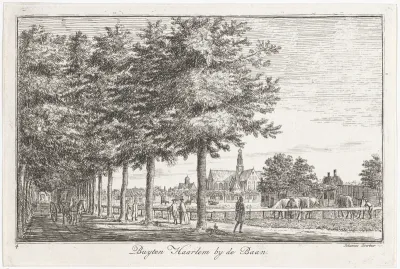 Gezicht buiten Haarlem