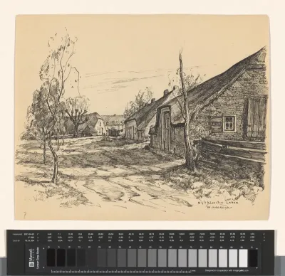 Gezicht `By 't Klooster, Laren'