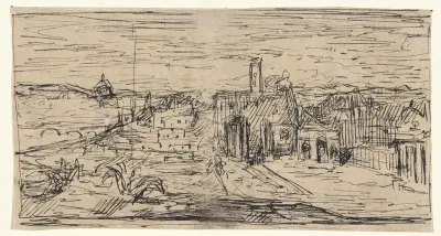 Gezicht het Forum Romanum en het Campidoglio
