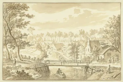 Gezicht in Abstede