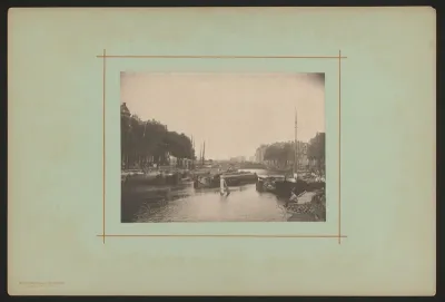 Gezicht in Amsterdam