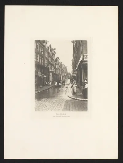 Gezicht in de Reestraat, Amsterdam