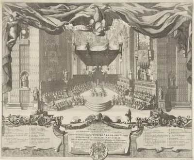 Gezicht in de Sint-Pietersbasiliek