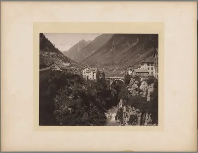 Gezicht in Göschenen