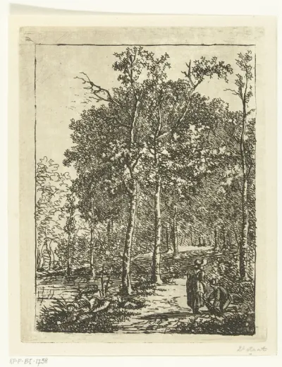 Gezicht in het Haagse Bos