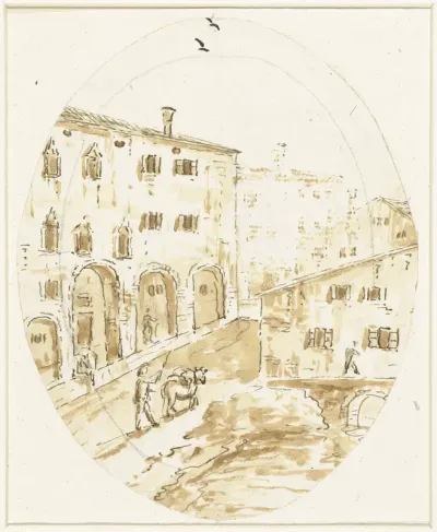 Gezicht in Venetië