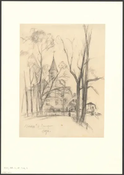Gezicht langs de Singelgracht