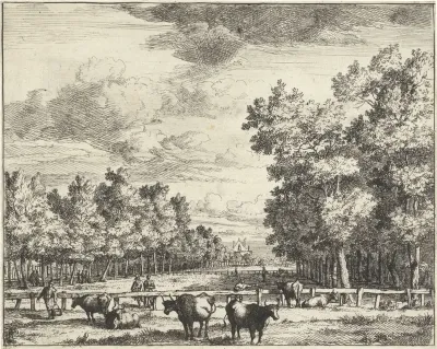 Gezicht naar de Grote Houtpoort, Haarlem