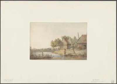 Gezicht nabij Amstelveen