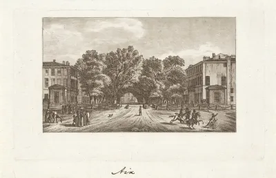 Gezicht op Aix