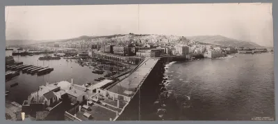 Gezicht op Algiers