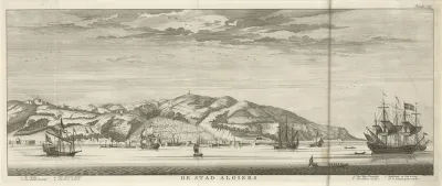 Gezicht op Algiers