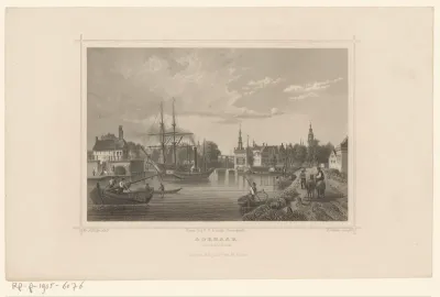 Gezicht op Alkmaar