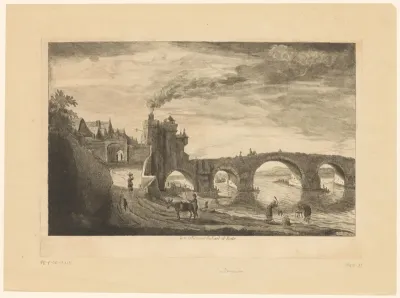 Gezicht op Amboise