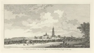Gezicht op Amersfoort, 1759