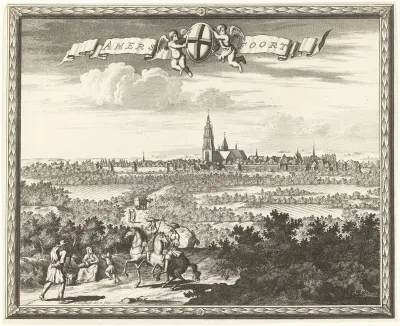 Gezicht op Amersfoort