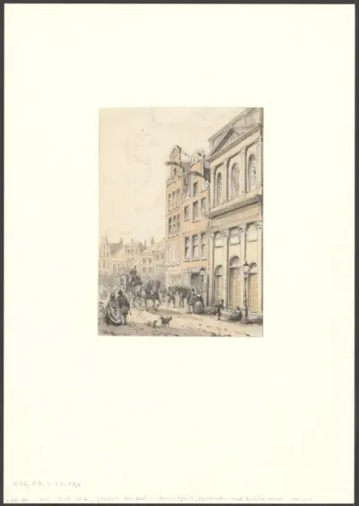 Gezicht op Amstelstraat 1-5