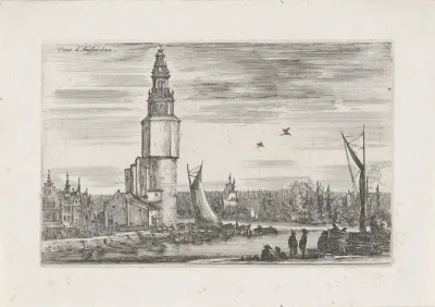 Gezicht op Amsterdam