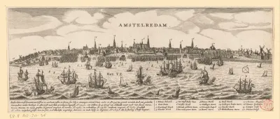 Gezicht op Amsterdam