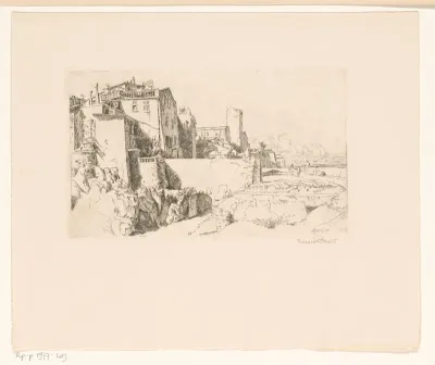 Gezicht op Antibes