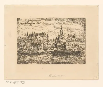 Gezicht op Antwerpen
