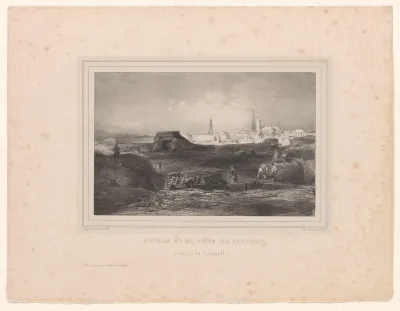 Gezicht op Antwerpen en het Vlaams Hoofd, 1833
