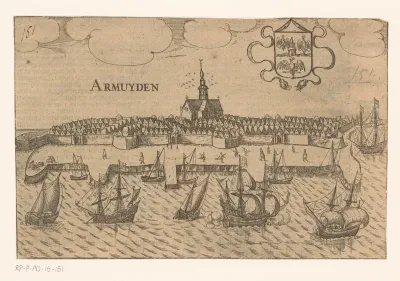 Gezicht op Arnemuiden