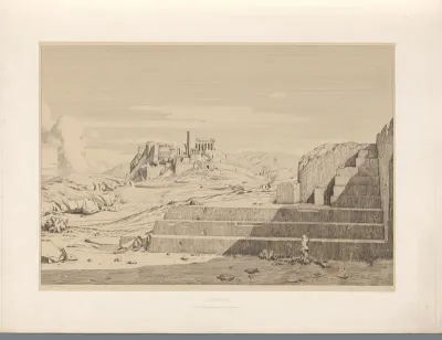 Gezicht op Athene