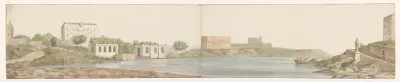Gezicht op baai van San Giuliano op eiland Malta