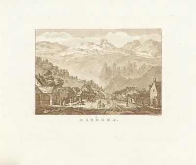 Gezicht op Barèges