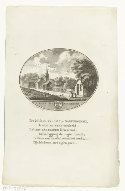 Gezicht op Barendrecht