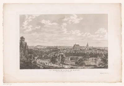 Gezicht op Beauvais