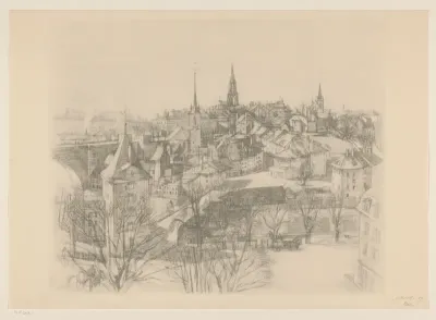 Gezicht op Bern
