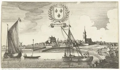 Gezicht op Beverwijk