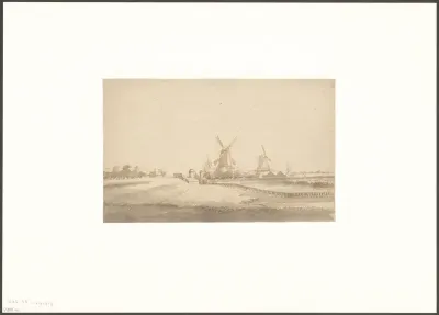 Gezicht op bolwerk Westerbeer