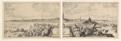 Gezicht op Breda vanuit het noordwesten