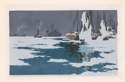 Gezicht op Bremerhaven