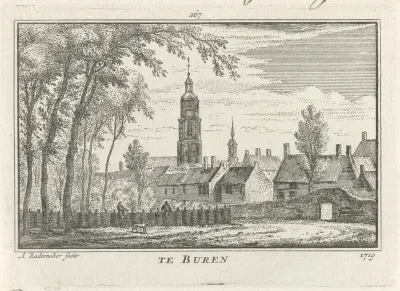 Gezicht op Buren