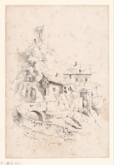 Gezicht op Burg Fernstein