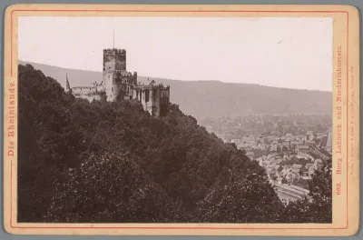 Gezicht op Burg Lahneck