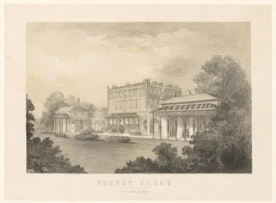 Gezicht op Bushey House