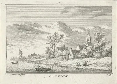 Gezicht op Capelle aan den IJssel, 1632