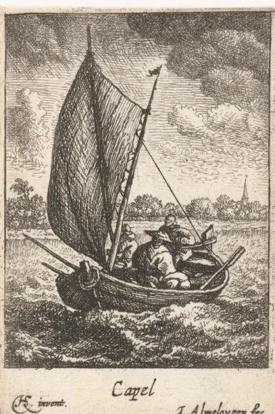 Gezicht op Capelle aan den IJssel