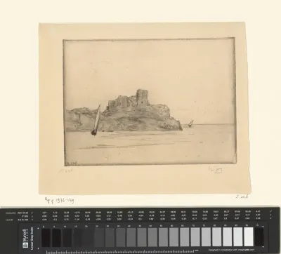Gezicht op Château d'If