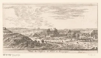 Gezicht op Château de Nuits